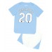 Manchester City Bernardo Silva #20 Hjemmedraktsett Barn 2023-24 Korte ermer (+ Korte bukser)